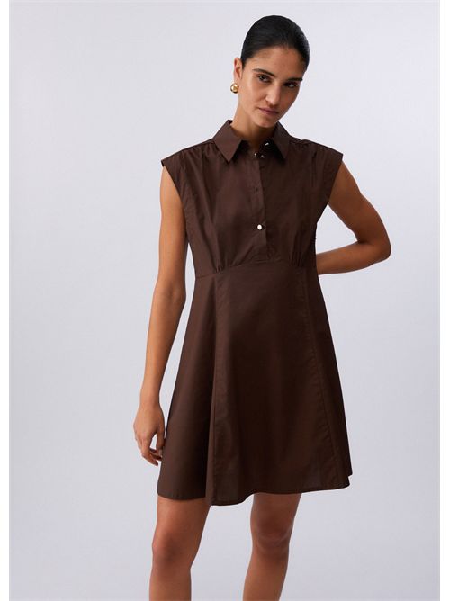 Dress woman brown LIU JO | WA6514T4853/91109